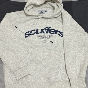 Scuffers Light Gray Hoodie for Men